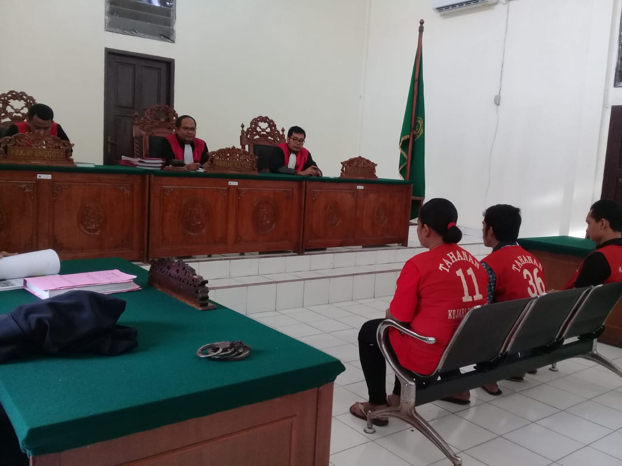 Sidang Lanjutan Istri Bunuh Suami di Rohil JPU Hadirkan Dua Saksi