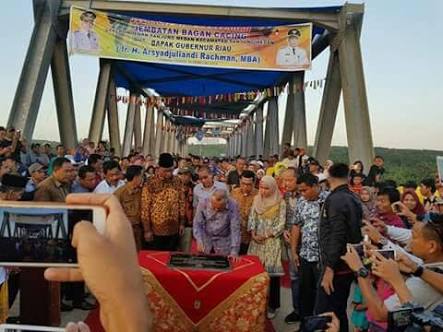 PUPR Rohil Bantah Bersekongkol Bersama Kontraktor Jembatan Bagan Cacing