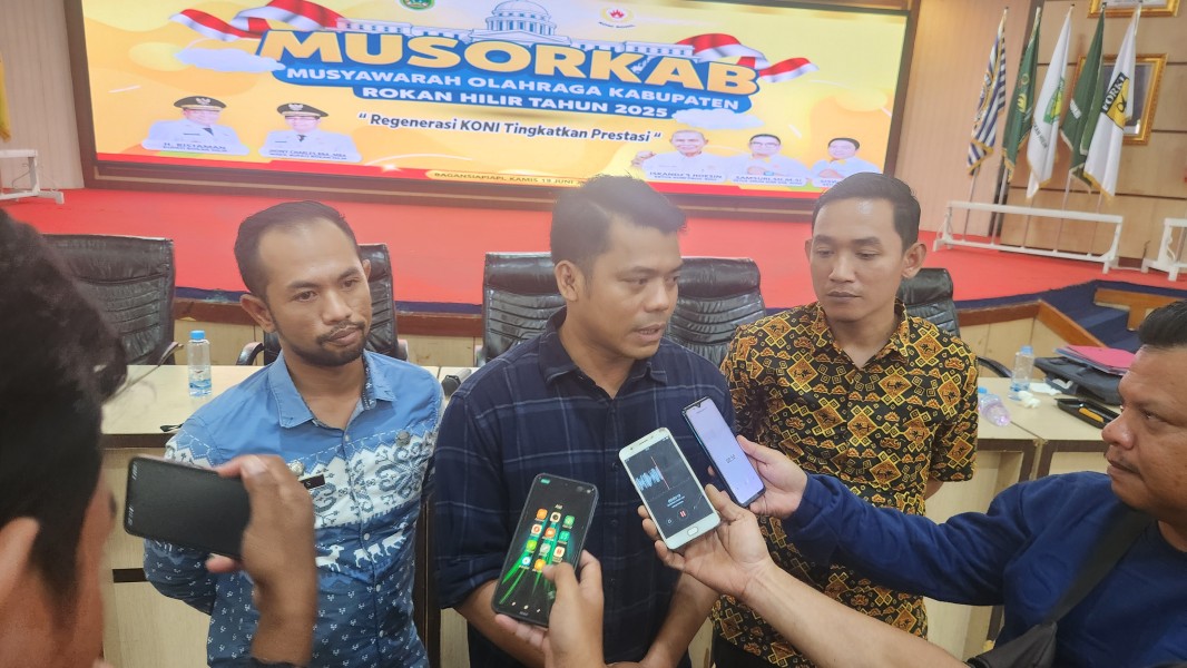 Riwansyah Terpilih Sebagai Ketua KONI Rohil Masa Bhakti 2025 - 2029, Ini Visi & Misinya...