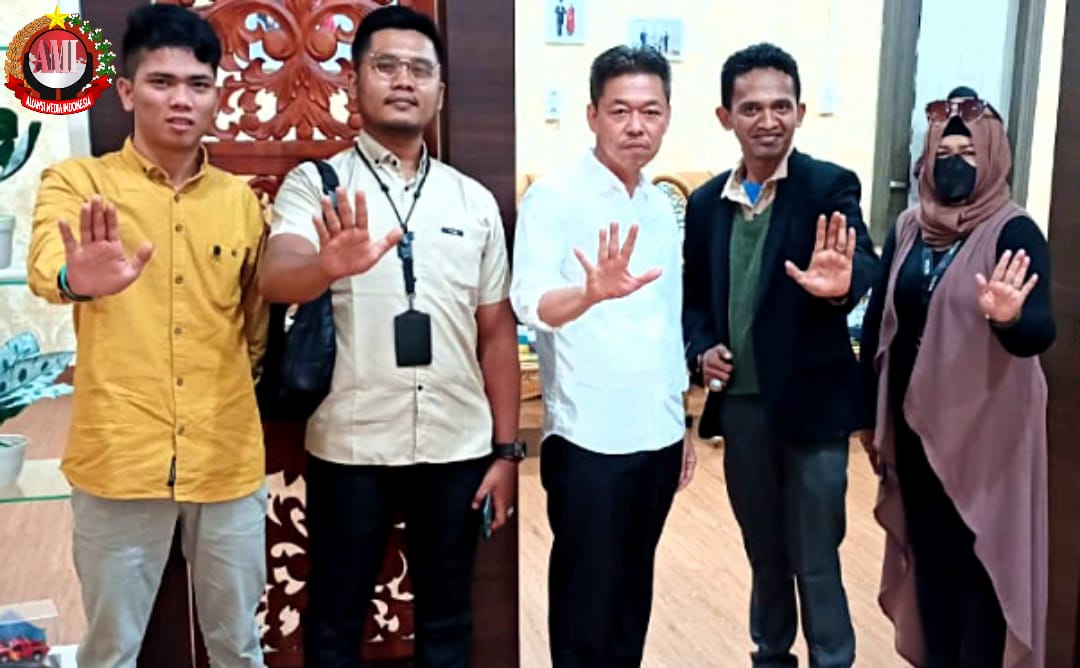 Bupati Rohil Afrizal Sintong Sambut Hangat Kunjungan Silaturahmi DPP AMI