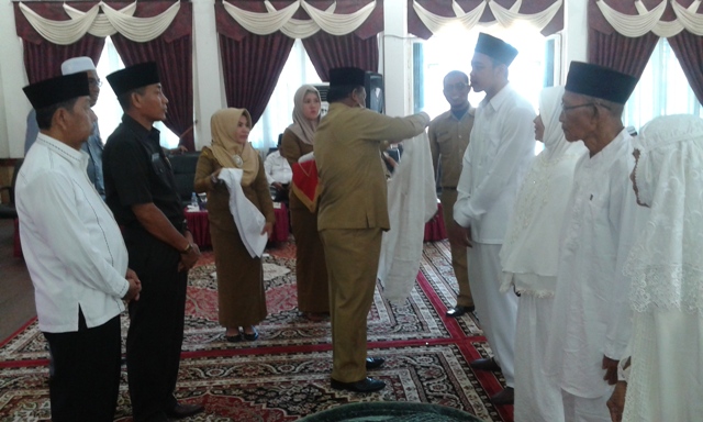 Plt Bupati Rohil Buka Kegiatan Manasik Haji Tahun 2018