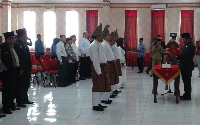 Wabup Lantik Kepengurusan BAZNAS Rohil Priode Tahun 2017-2022