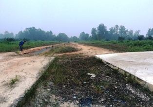 Parah...Dianggarkan Rp35 Miliar, Proyek Jalan Pesisir Terbengkalai