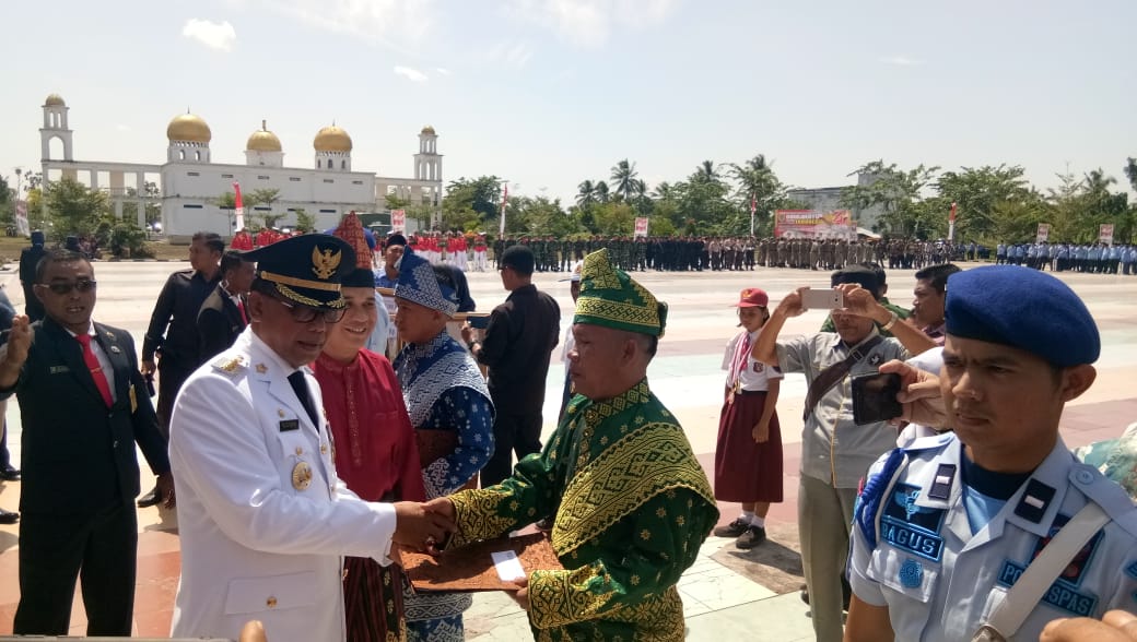 HUT RI ke 74, 310 Narapidana Rutan Bagansiapiapi Terima Remisi