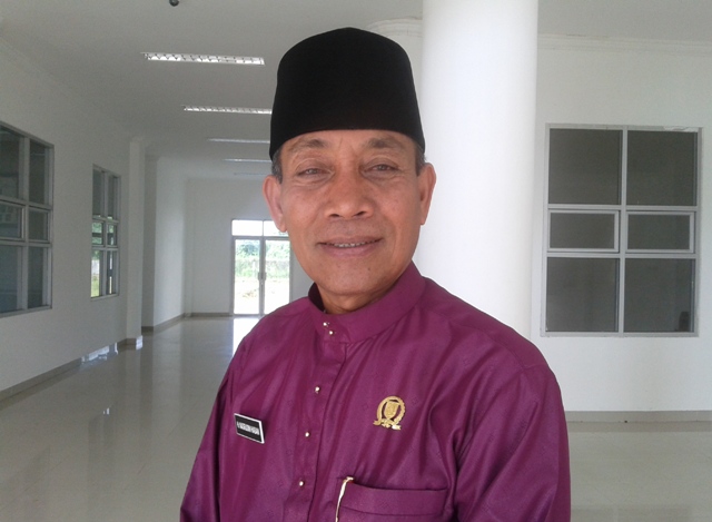 Ketua DPRD  Nasrudin Hasan : 