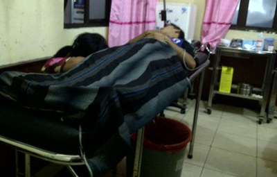 Gudang Ubur -Ubur Roboh, Tujuh Korban Dirawat Intensif di RSUD RM Pratomo Bagansiapiapi