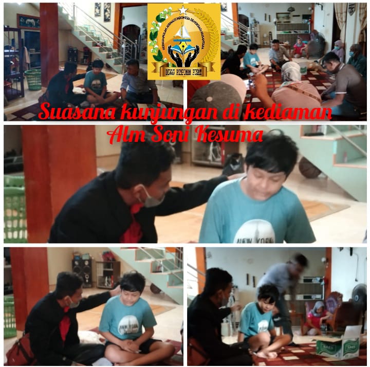 Tim PJID Nusantara Berkunjung ke Rumah Alm Soni Kesuma