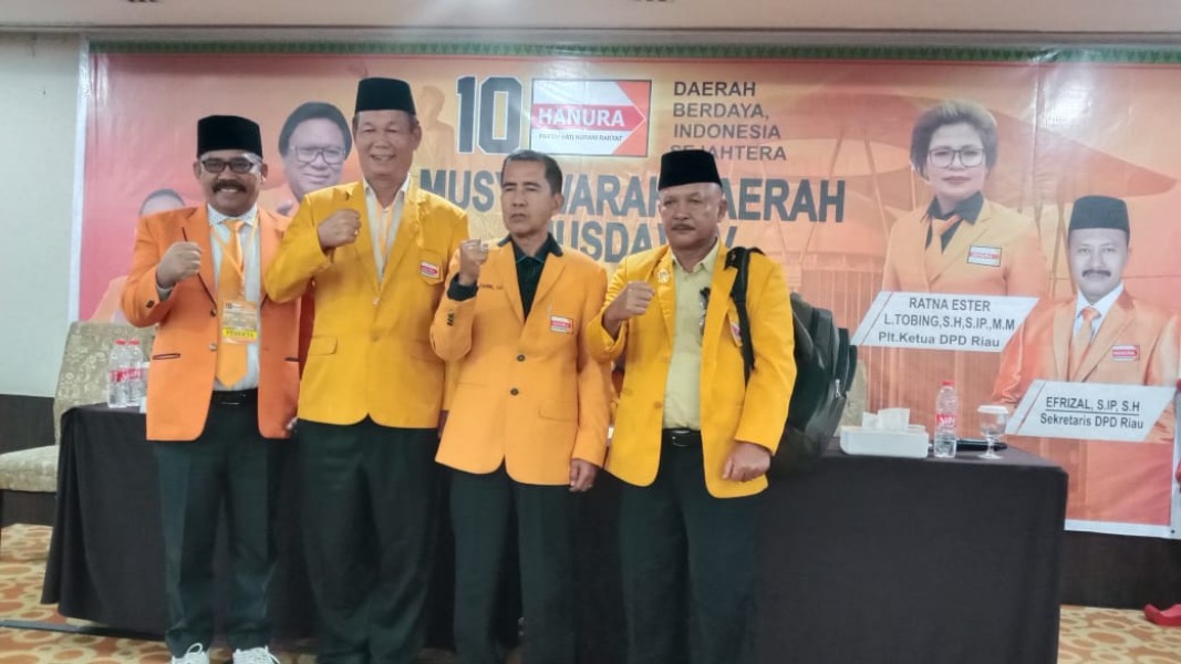 Nelson Manalu Kembali Dipercaya Memimpin Partai Hanura Siak Periode 2025 - 2030 Nelson Manalu Kembali Dipercaya Memimpin Partai Hanura Siak Periode 2025 - 2030