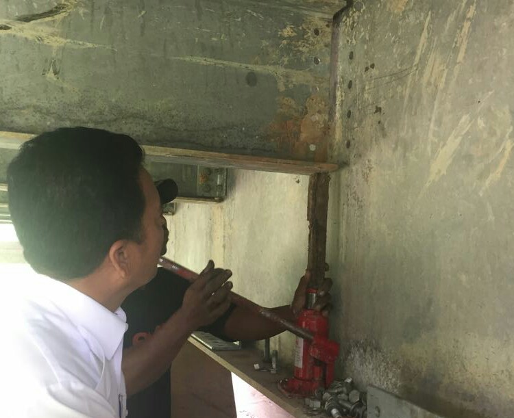 Rekanan Kontraktor Sukses Ganti Pemasangan Sikurangka Parit Sicin Digondol Maling