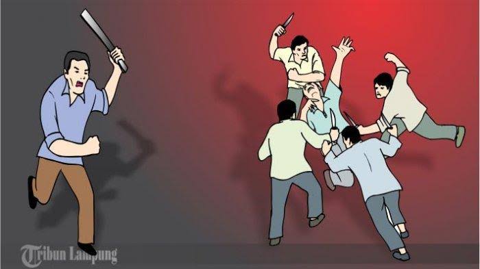 Diserang OTK Tiga Personil Polda Riau Luka Tusuk