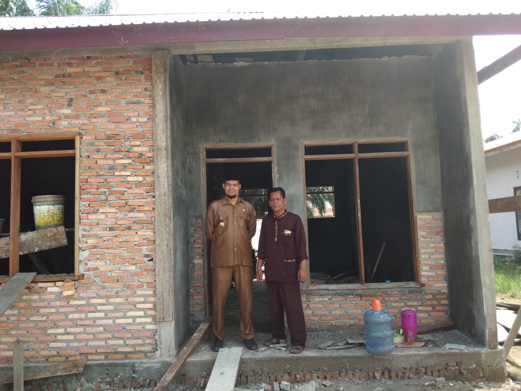 Kelurahan Rimba Melintang Dapat Enam Unit RLH