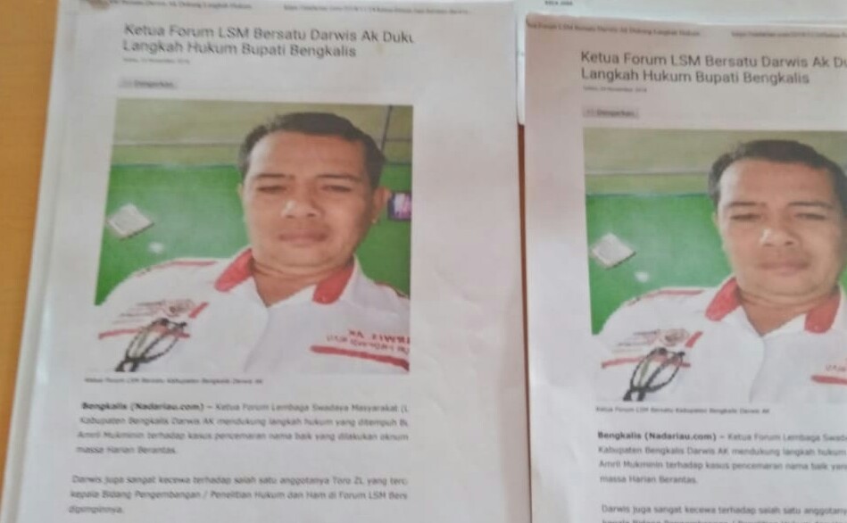 Namanya Dicatut di Forum LSM Bersatu, Toro: Darwis Itu Biadab