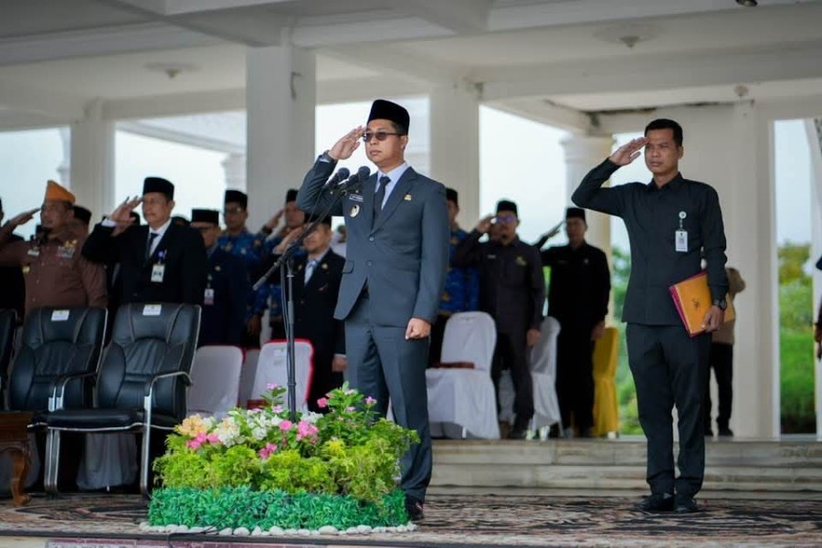Upacara Harkitnas 2026 di Rohil Dipimpin Langsung Wakil Bupati Jhony Charles