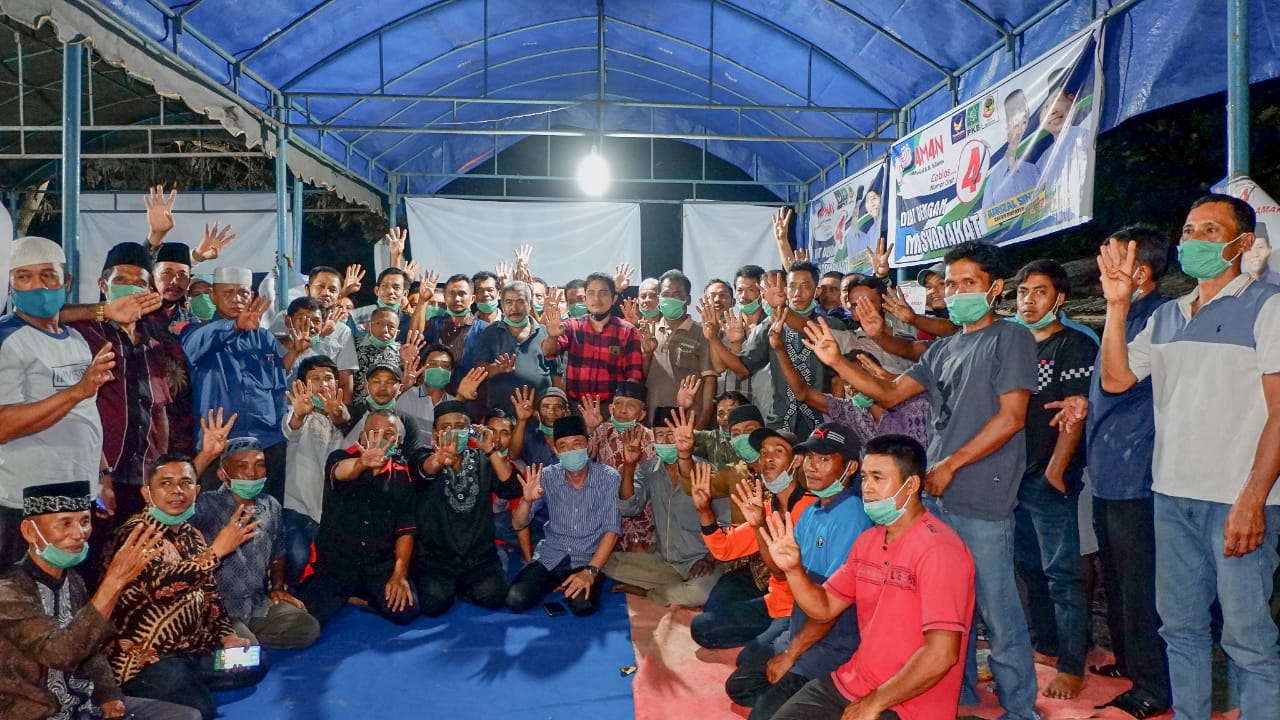 Ingin Ganti Bupati, Warga Siarang Arang Siap Menangkan AMAN