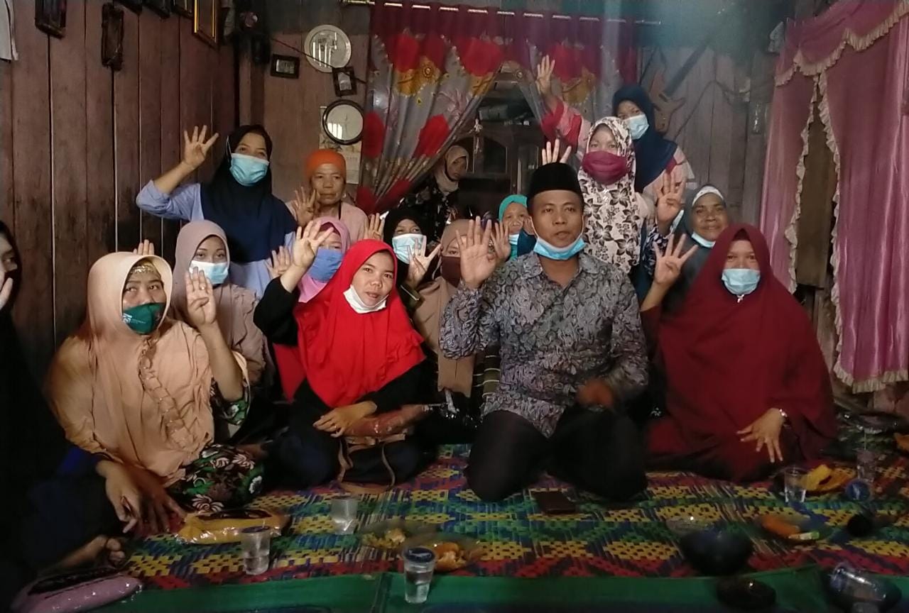 Di Lenggadai Hulu, Paslon AMAN Permudah Layanan Publik dan Bangun Jalan Kampung