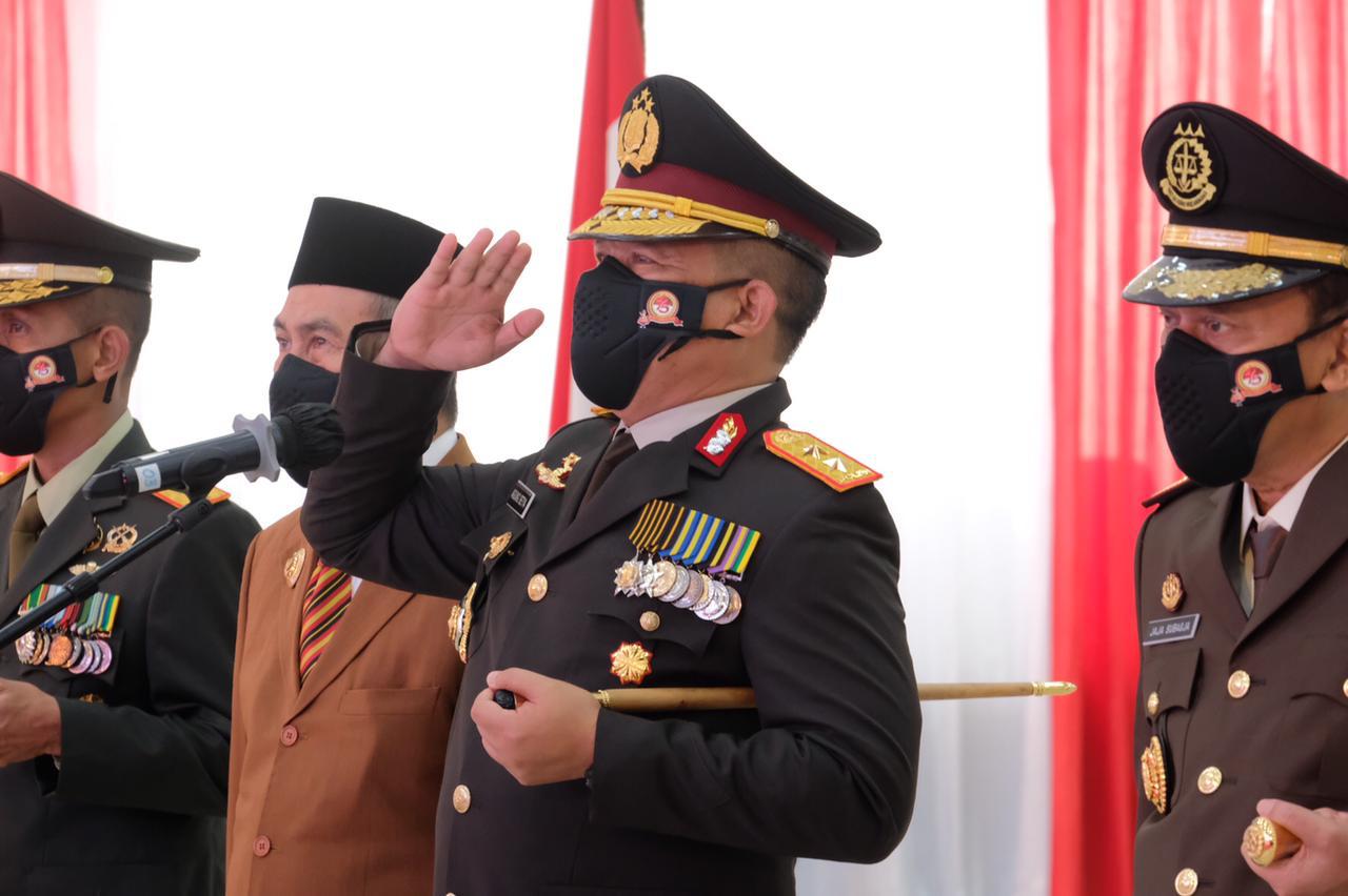 Usai Upacara Hari Bhayangkara Ke-75 Secara Virtual, Presiden Puji Kinerja Kapolda Riau