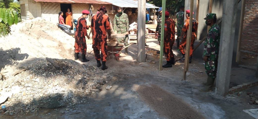 Ormas Pemuda Pancasila,  dukung giat TMMD ke-111