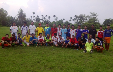 Uji Coba PWI Rohil FC vs Labuhan Tangga Kecil, Skor 3-3