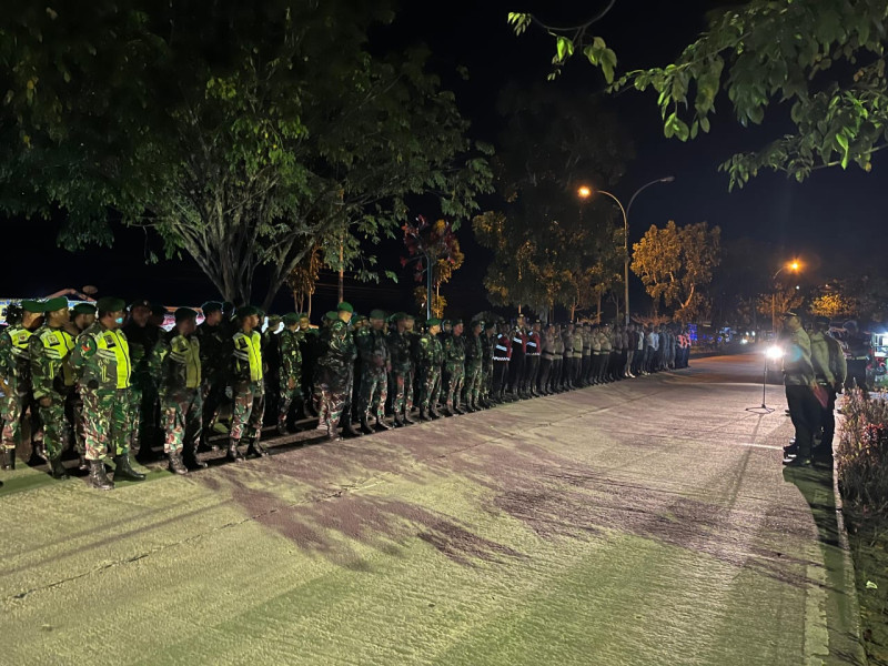 Kapolres Rohil Turunkan 133 Personel Gabungan Amankan Pleno KPU