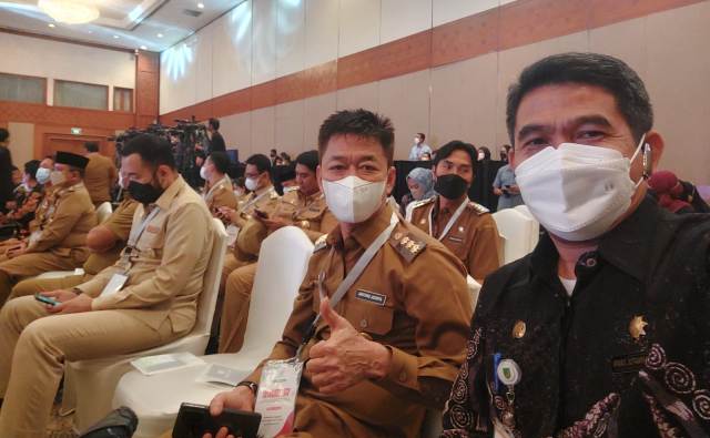 Bupati Rohil Hadiri Acara Pengarahan Presiden RI di Balai Sidang Jakarta Convention Centre