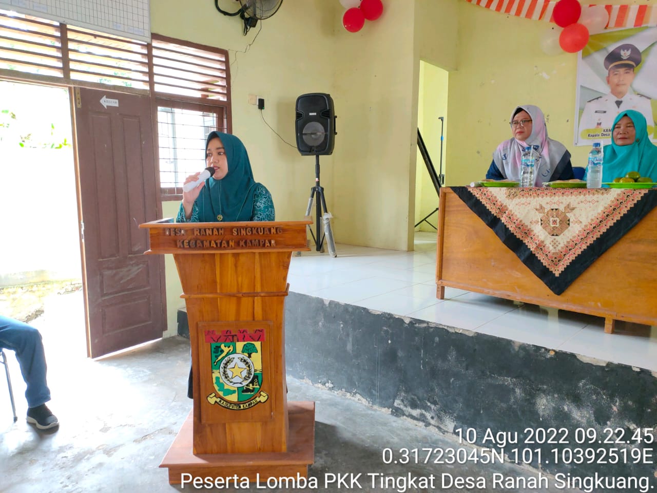 PKK Desa Ranah Singkuang Adakan Lomba Mars