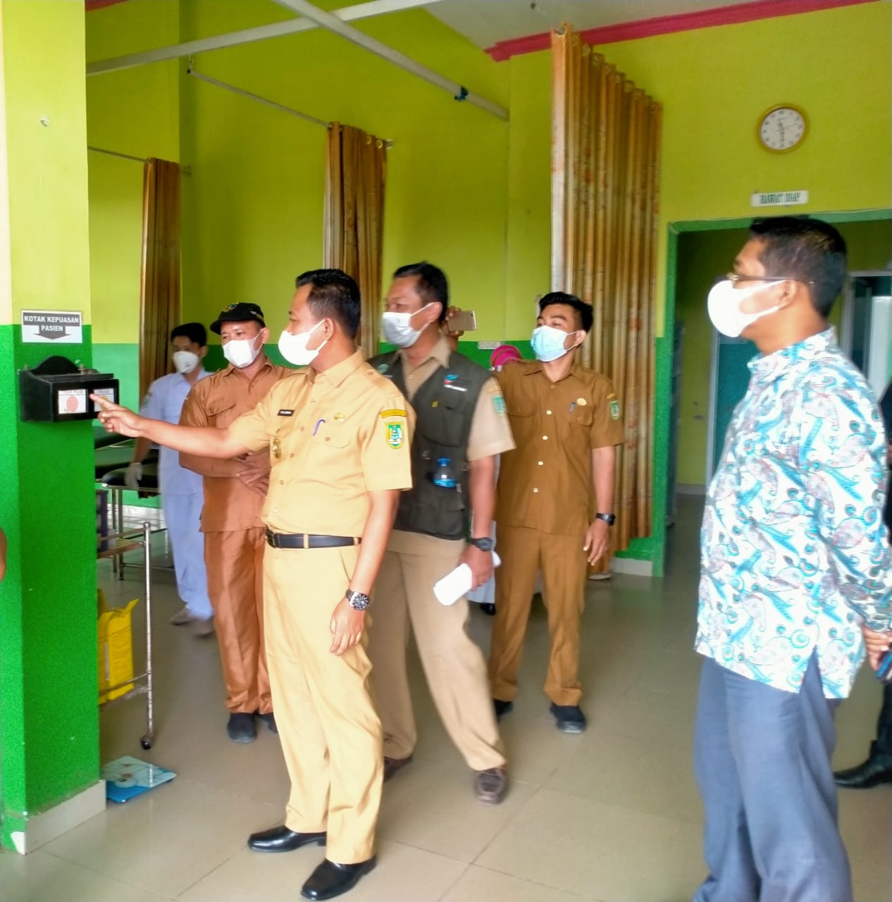 Wabup Rohil Kunjungi Puskesmas Bangko Jaya Pastikan Pelayanan Berjalan