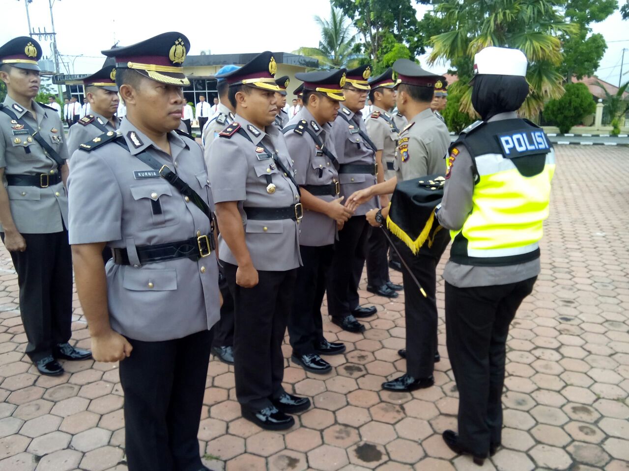 Kapolres Rohil Gelar Sertijab Delapan Perwira Polisi, Semoga Amanah Kapolres Rohil Gelar Sertijab Delapan Perwira Polisi, Semoga Amanah