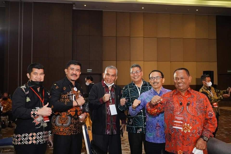 Sekda Kampar Hadiri Rakornas Rencana Kerja dan Anggaran Persiapan Pemilu 2024