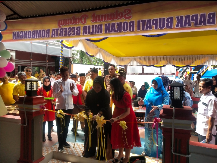 Afrizal Sintong Resmikan Yayasan Ormaphi Whusu Indonesia Kabupaten Rohil
