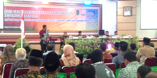 Bupati Rohil Buka Workshop Penyelenggaraan SPIP Bupati Rohil Buka Workshop Penyelenggaraan SPIP