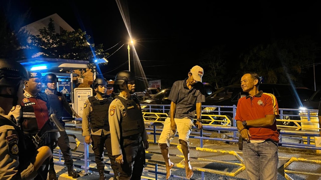 Colling System Polisi Tim Raga Blue Light Polres Bengkalis Antisipasi Premanisme