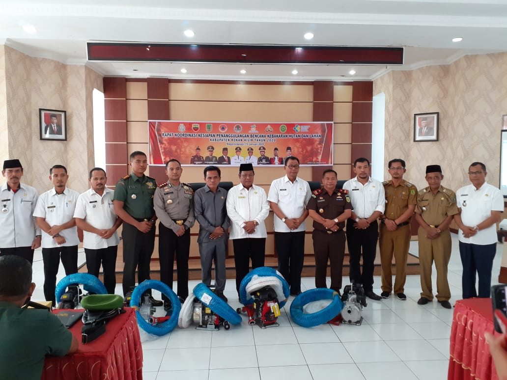 Pemkab Rohil Gelar Rakor Karhutla