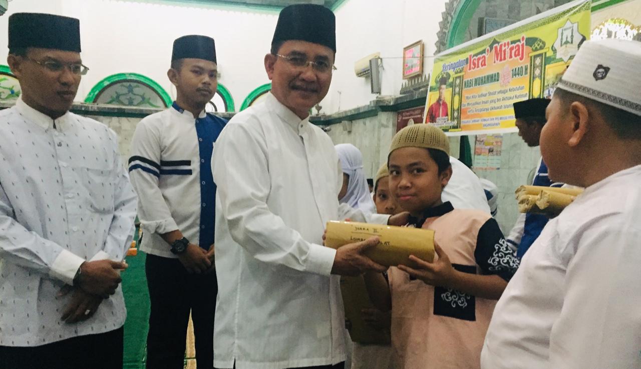 Mesjid Raya Al-Ihsan Peringati Isra’ Mi’raj Nabi Muhammad SAW 1440 H