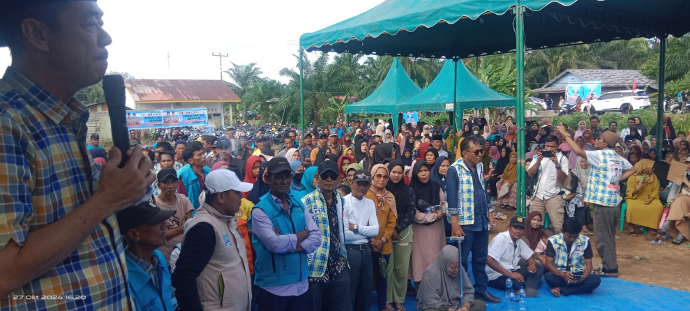 Tetap Ingin Lanjutkan, Antusias Masyarakat Sei Sialang Hadiri Kampanye ASSET Tetap Ingin Lanjutkan, Antusias Masyarakat Sei Sialang Hadiri Kampanye ASSET