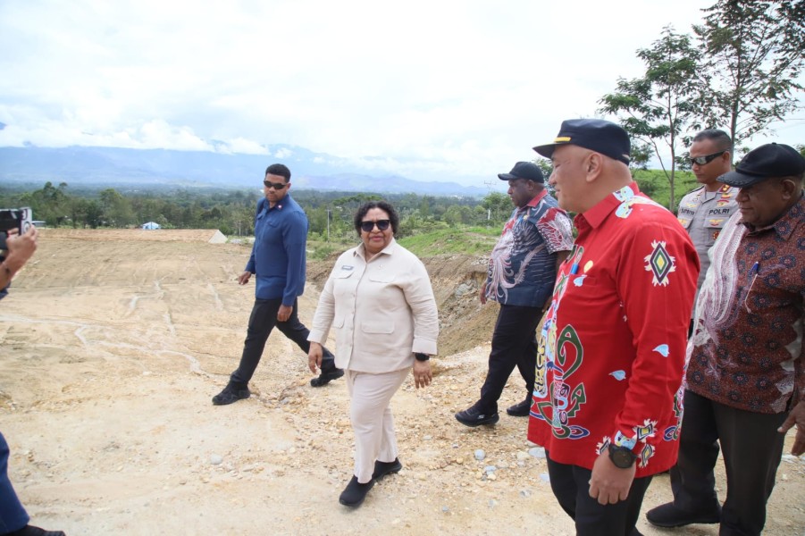 Wamendagri Ribka Haluk Pastikan Kesiapan Pembangunan KIPP Papua Pegunungan