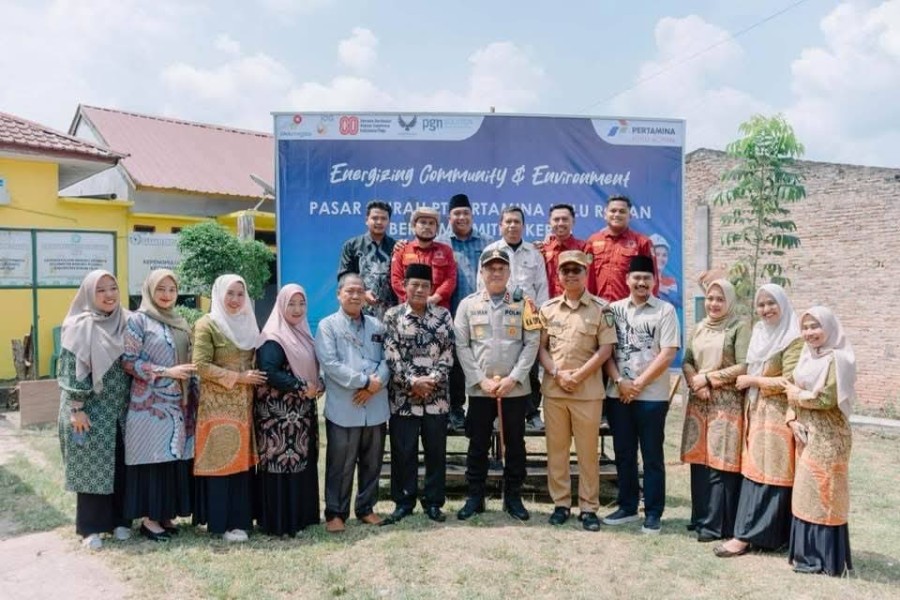Wabup Jhony Charles Hadiri Pasar Murah Ramadhan PHR di Bangko Permata