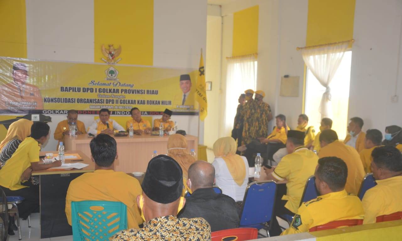 Ketua DPD II Golkar Rohil Nasrudin Hasan: Saya Ditugaskan Untuk Melaksanakan Musda DPD II Golkar