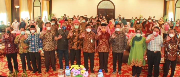 Wakil Bupati Rohil Hadiri Rapat Koordinasi Daerah KPA Provinsi Riau