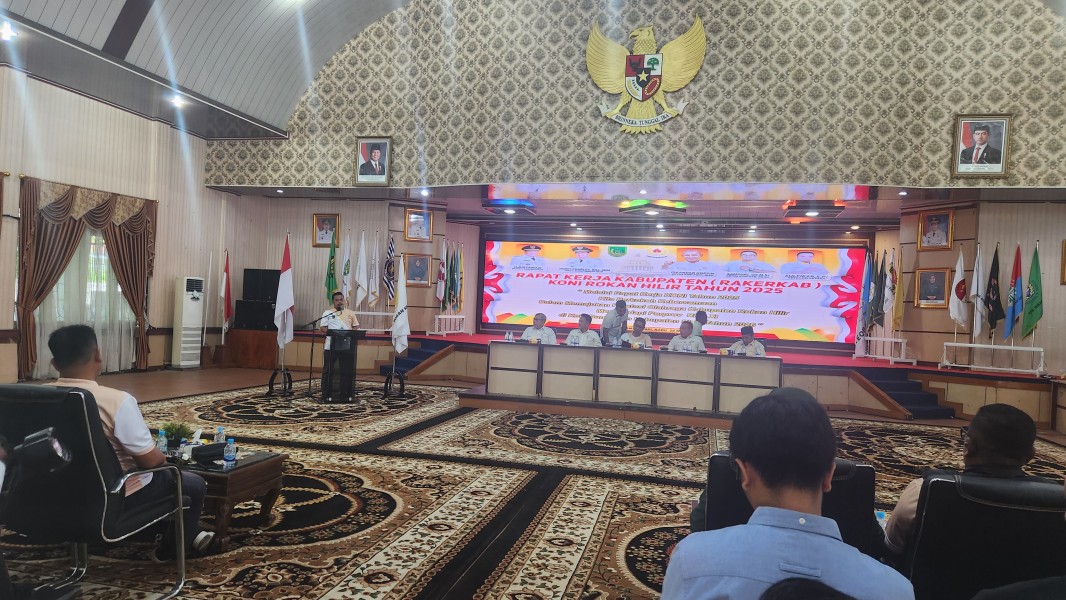 Rapat Kerja KONI Rohil 2025: Perkuat Kebersamaan Menuju Prestasi di Proprov Riau XI 2026