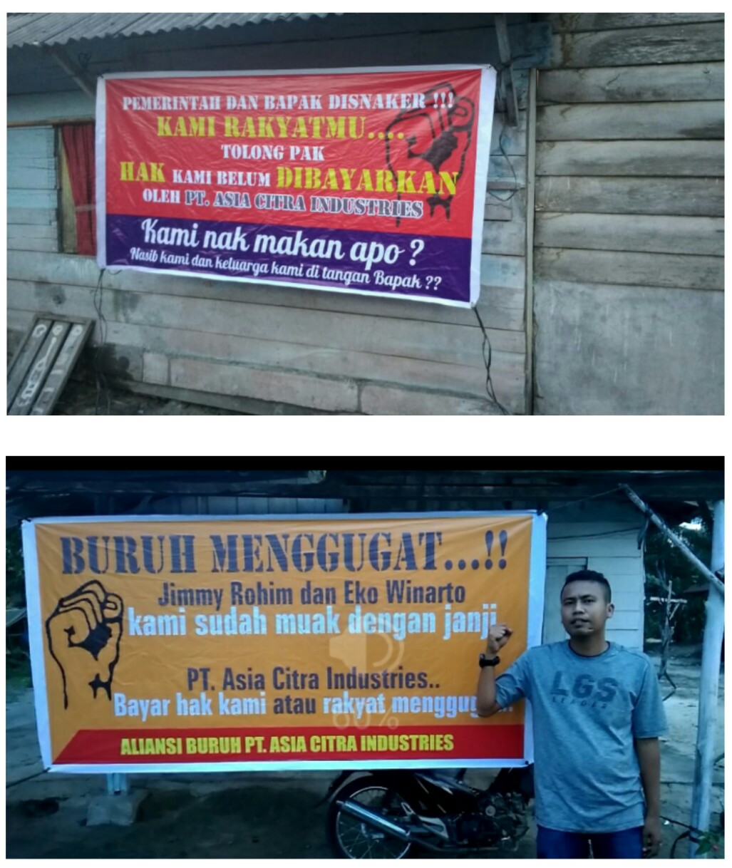 Eks Buruh PT. ACI Tunda Aksi Unjuk Rasa Ke Pekan Baru, Ini Alasannya..