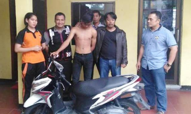 Polsek Bangko Tangkap Tersangka Pelaku Curanmor