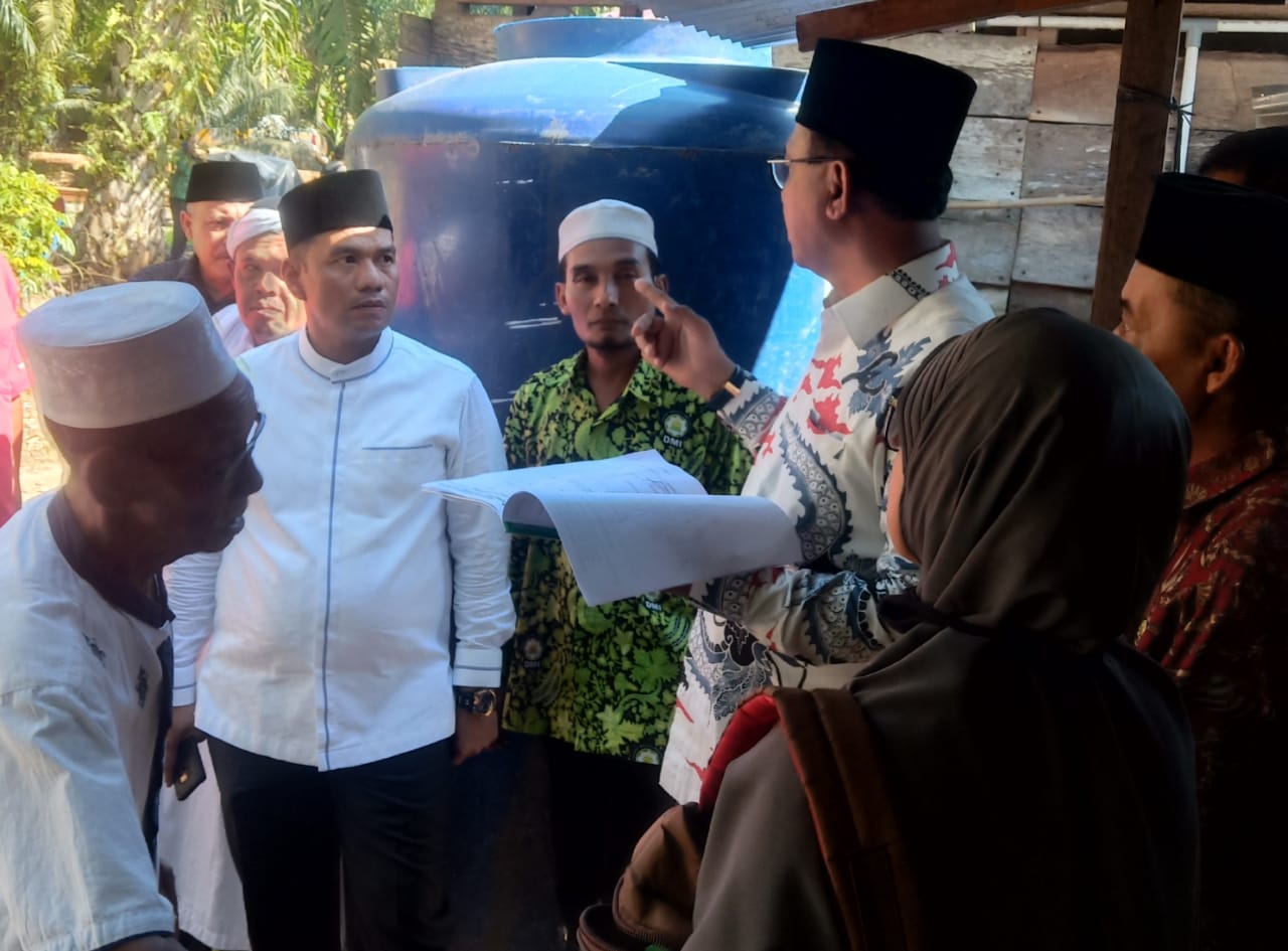 Melalui Dinas Perkim Rohil, Bupati Suyatno Intruksikan Bangun Sumur Bor Dirumah Suluk