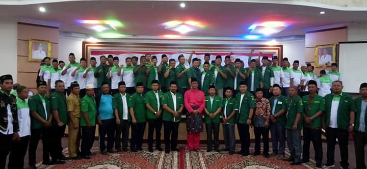 Bupati Suyatno Buka Rakorcab GP Ansor Rohil