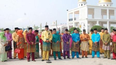 Barisan Pawai Rohil Disambut Aplus Ribuan Penonton