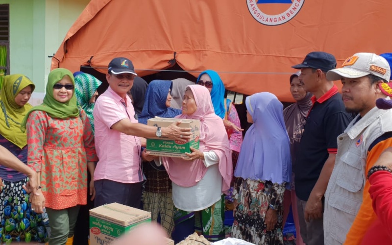 Sekda Rohil Surya Arfan: PT CPI dan Mitranya Agar Bantu Korban Banjir