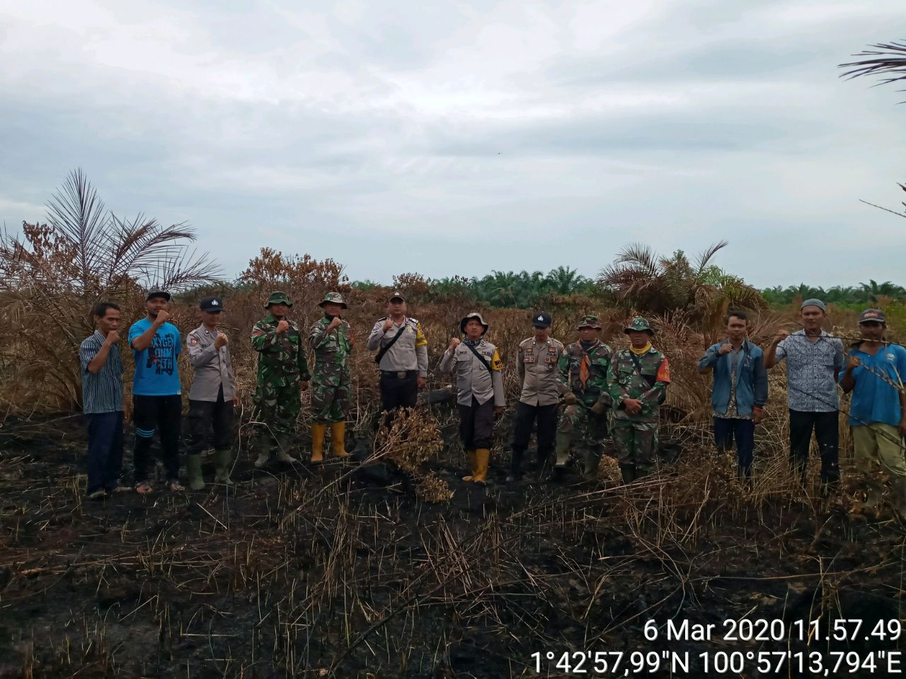 Lokasi Karhutla Diguyur Hujan, Api Dinyatakan Padam Total