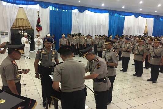 Kapolda Riau Pimpin Sertijab 5 Kapolres