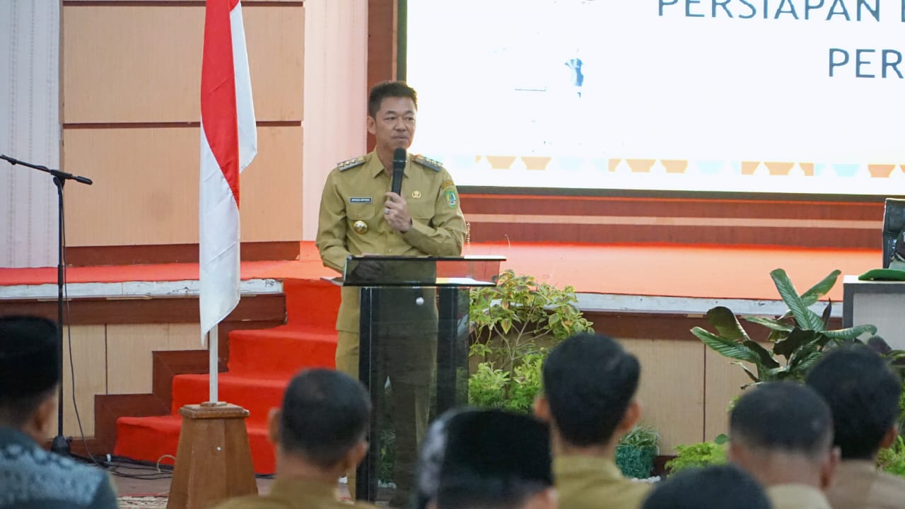 Bupati Rohil Pimpin Rapat Forkopimda Berbagai Persiapan Jelang Bulan Suci Ramadhan