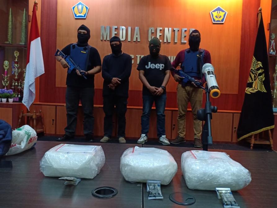 Bea Cukai Dumai Tangkap Penumpang Roro Bawa 3Kg Sabu Asal Malaysia