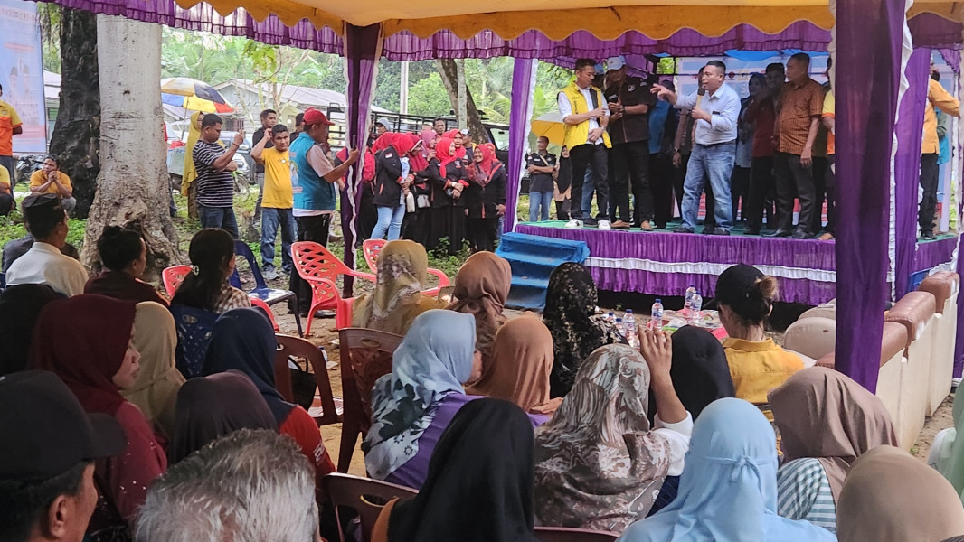 Kampanye Dialogis, ASSET Jelaskan Semua Warga Rohil Dapat Berobat Geratis